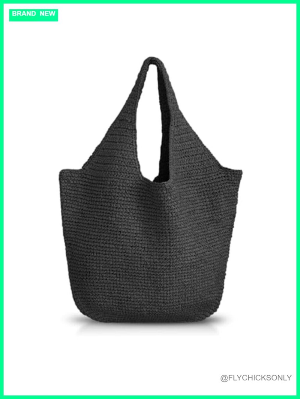 Straw Beach Tote Bag Large Capacity Woven Raffia Summer Bag